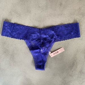 Victoria’s Secret royal blue thong